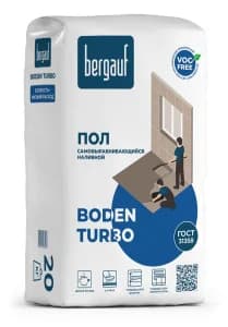 Bergauf Boden Turbo 20 кг Самовыравнивающийся наливной пол