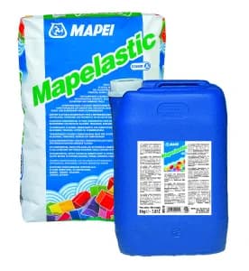 Mapei Mapelastic двухкомпонентный эластичный состав для гидроизоляции