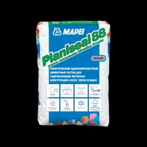 Mapei Planiseal 88 однокомпонентная жесткая цементная обмазочная гидроизоляция для кирпичных стен и бетонных конструкций