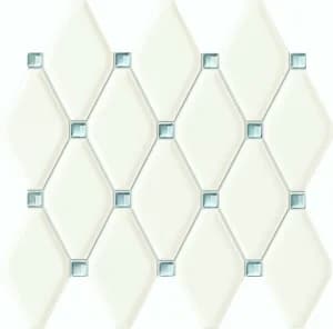 Настенная мозаика Abisso White 298x270 мм