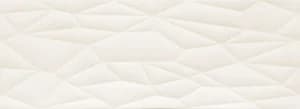 Настенная плитка Origami white STR 32,8x89,8
