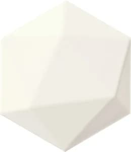 Настенная плитка Origami white hex 11x12,5
