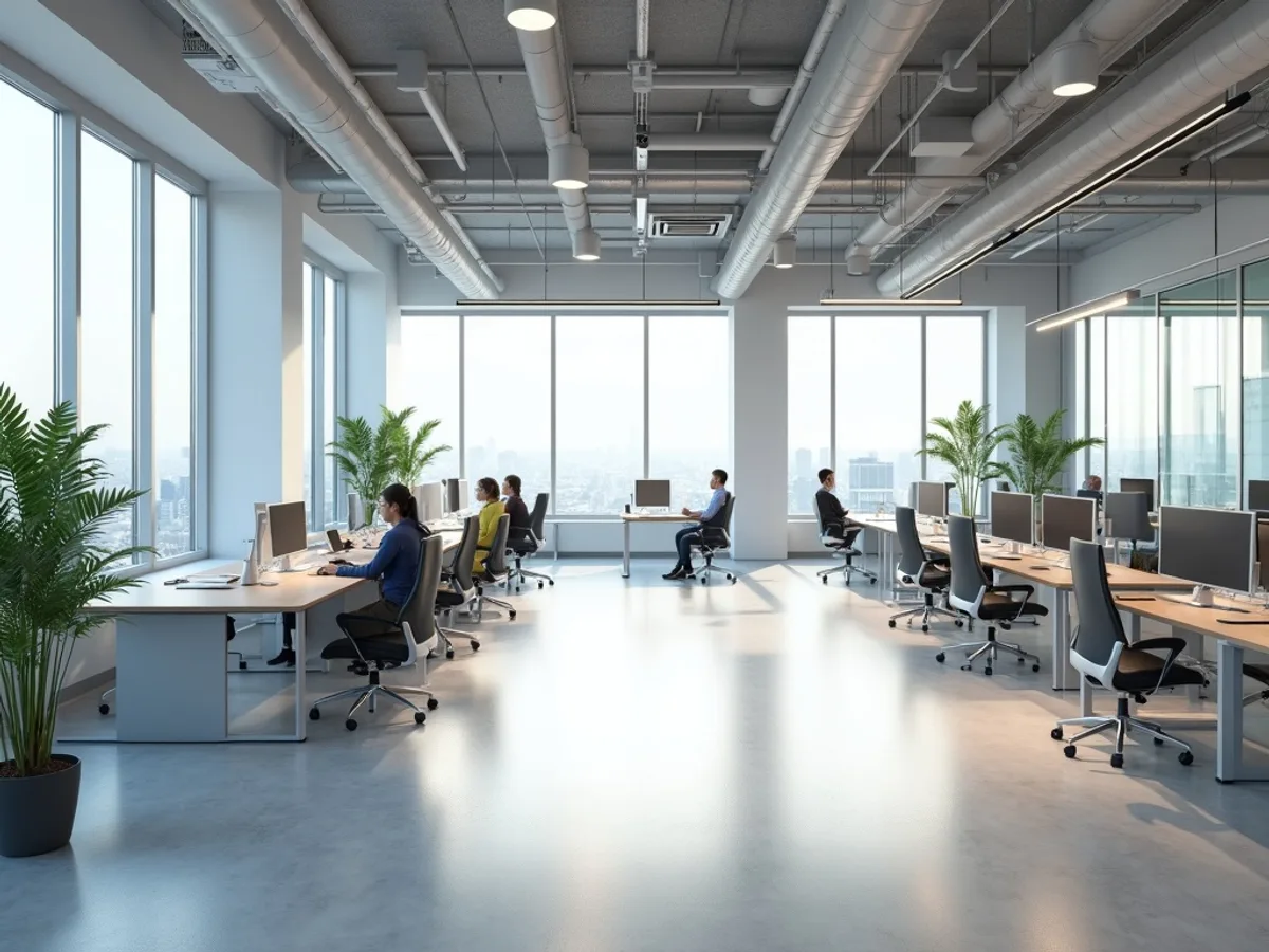 Офис open-space, 165 м², бизнес-центр класса B+